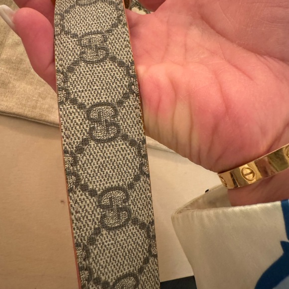 Gucci Reversible Leather And Gg Supreme Belt
, excellent condition, - Picture 7 of 8